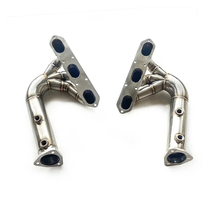 Performance Manifold Suitable Boxster/Cayman 987 2004-2011 Automotive Exhaust System Stainless Converter