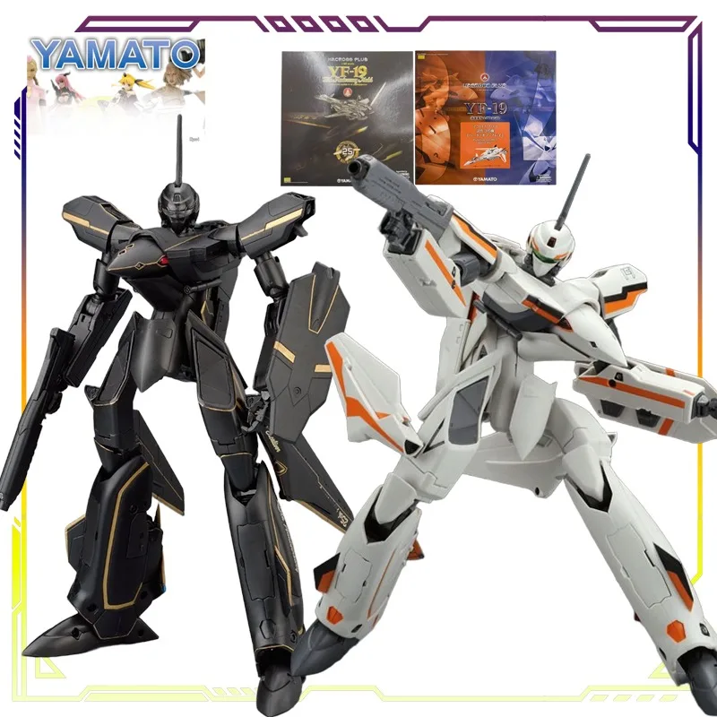 

YAMATO Original Super Time Fortress PLUS Series Plus YF-19 25th Anniversary Edition Anime Action Figure Model Toys Gifts Fo Boys