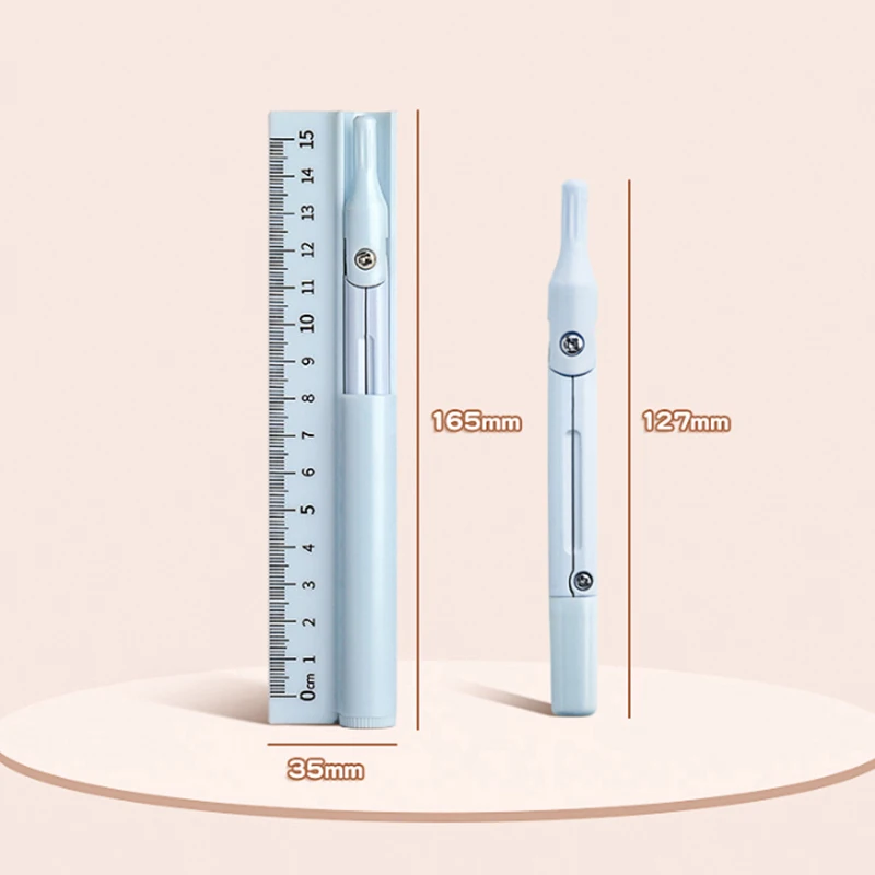 3-in-1-Kompass-Geometrie-Set mit Lineal, Bleistift, multifunktionaler Schulzeichnungskompass, Mathematik-Geometrie-Werkzeug, Schreibwaren
