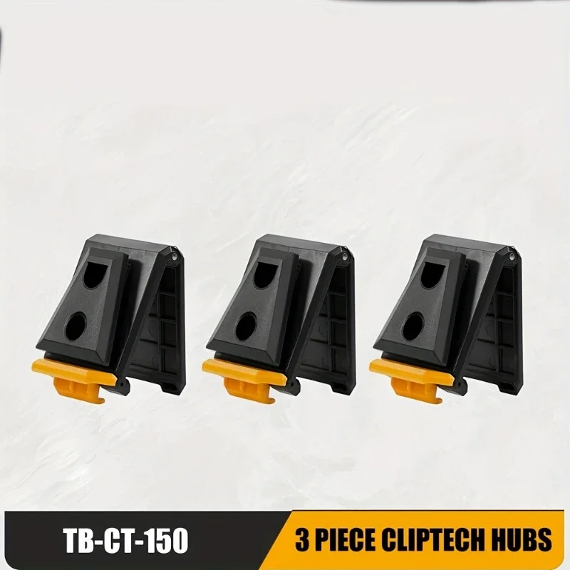 3pcs For  TB-CT-150 ClipTech Hubs Belt Durable ClipTech Bag Buckles Hand Power Tool Organizer Accessories