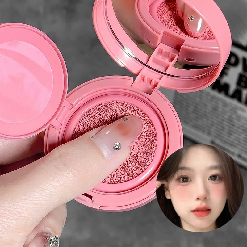 وسادة هوائية أحمر الخدود السائل ماكياج عارية الوجه الطبيعي سطع المشمش الخوخ تينت أحمر الخدود التظليل روج روبور Gege الدب ماكياج أحمر الخدود #3