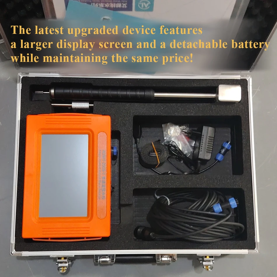 for Borehole Sitting AIDU ADMT-200S-Y Automatic Underground Water Detector Efficient Water Searching Water Finder