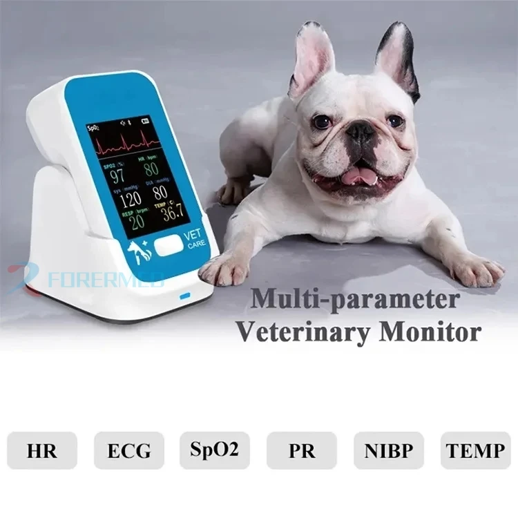 Best 2.8 Inch Medical Vital Sigh Monitor Veterinary Blood Pressure Monitor Veterinary Monitor