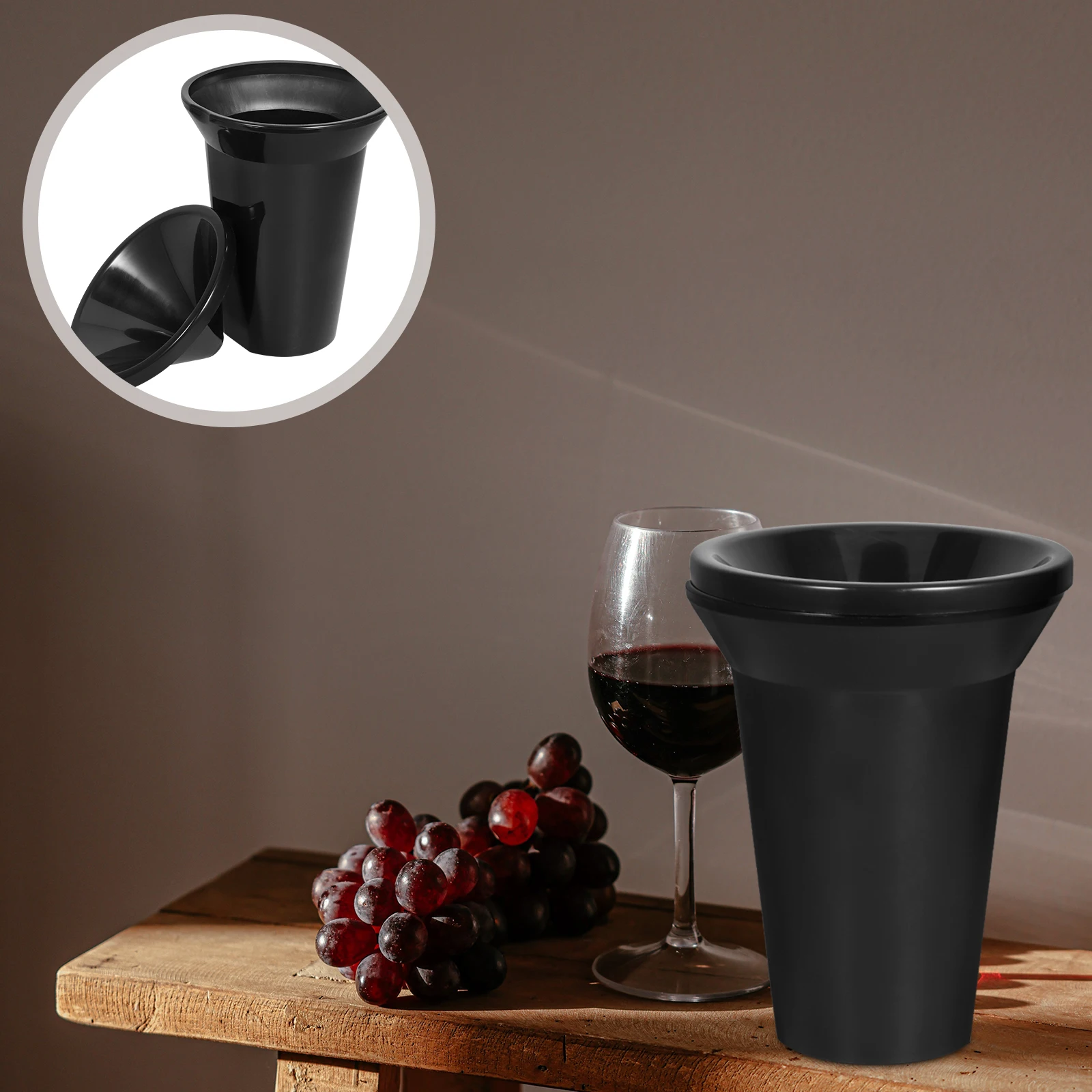 

Portable Spittoon Bucket for Tasting Ice Storage 12oz Plastic Bar Supplies Western Kitchen Accessories