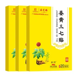 100PCS Herbal Pain Relief, Neck, Shoulder, Waist And Leg Pain Arthritis Cold Compress Plaster, Relieve Body Pain AAA