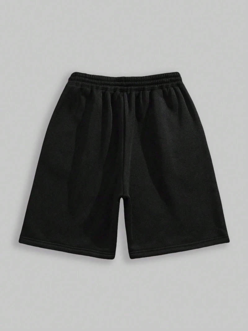 Men Letter Graphic Drawstring Waist Shorts Summer Casual Workout Athletic Gym Track Shorts Streetwear Shorts Unisex Fashion New