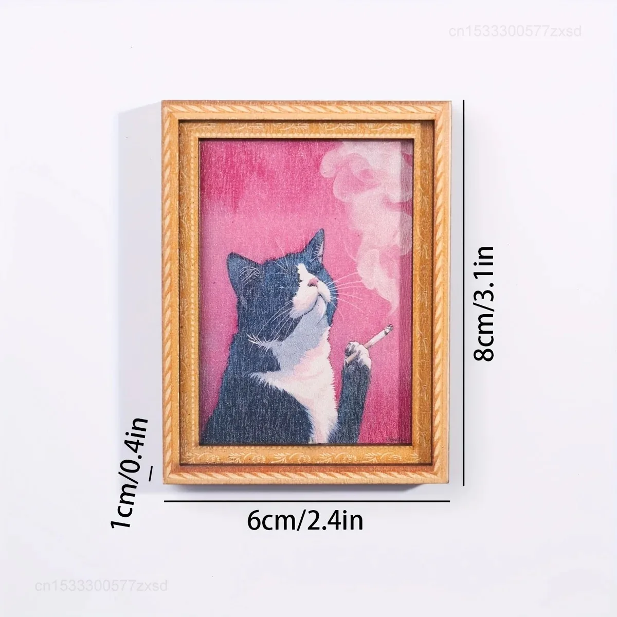 1pc Cute Cat Refrigerator Magnet Adorable Black and White Cat Design, Perfect for Home and Office Decoration Fun Fridge Magnet