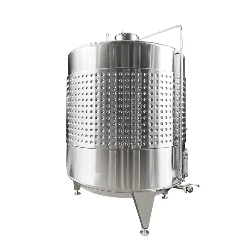 1000L Jacketed Wine Fermenter Stainless Steel Wine Making Machine Fruit Fermenting Equipment