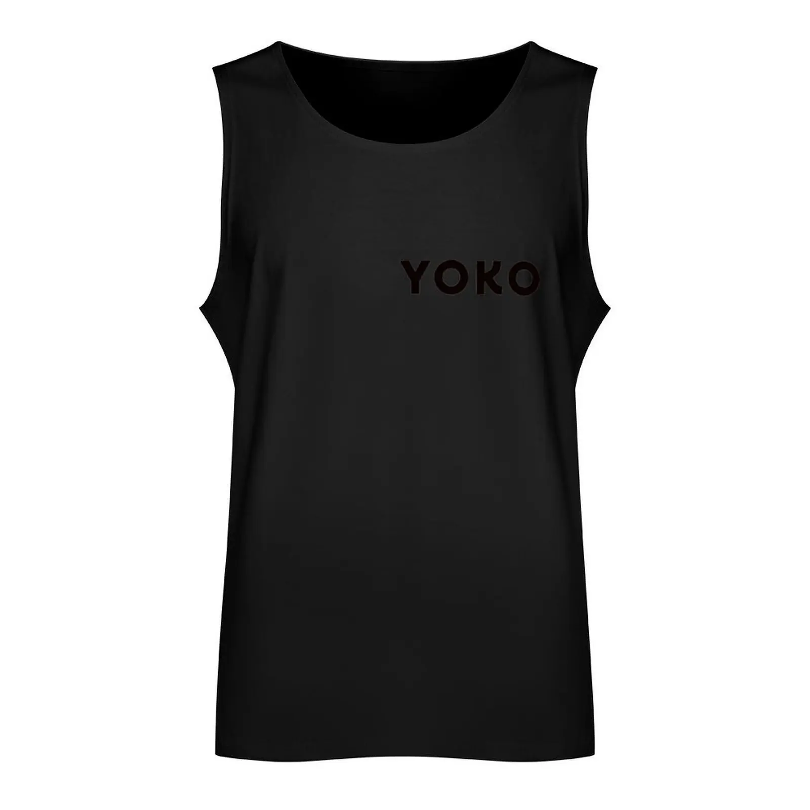 Yoko Squeezie Tank Top gym clothing men anime gym Man summer clothes bodybuilding t shirt