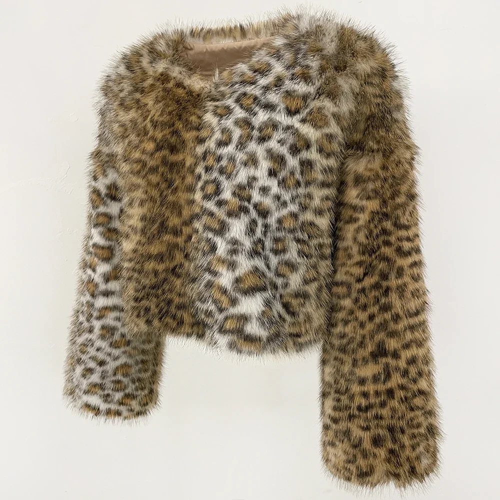 OFTBUY Women's Faux Fur Coat Korean Reviews Many Clothes Coats for Woman Winter 2025 Fur Jacket Women Luxurious Outer Outerwears