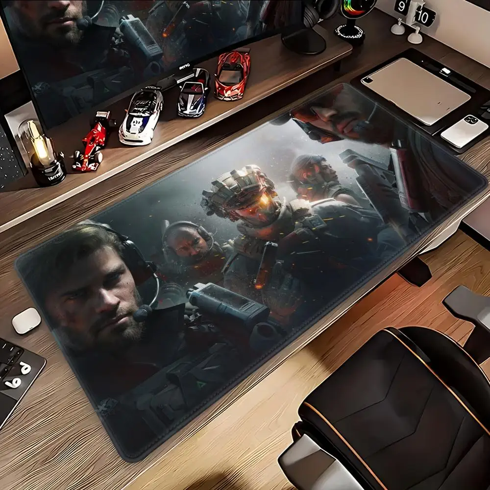 

Игра Delta Force с красивыми узорами, офисный коврик для компьютерного стола, настольная клавиатура, большой коврик для мыши, подушка для ноутбука, нескользящий декор