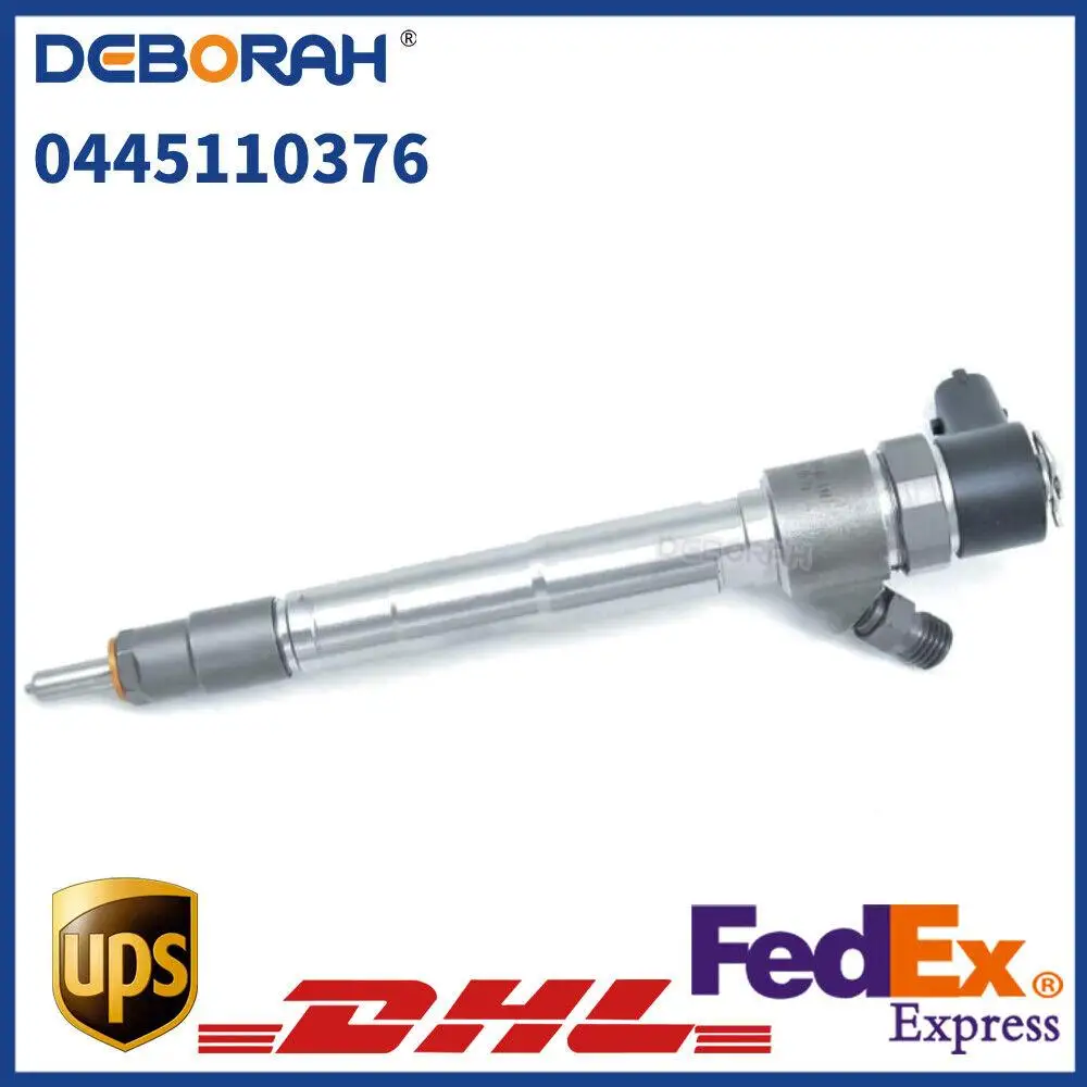 0445110376 Diesel Fuel Injector 5258744 For Cummins Foton Tunland Jac Gaz Volga