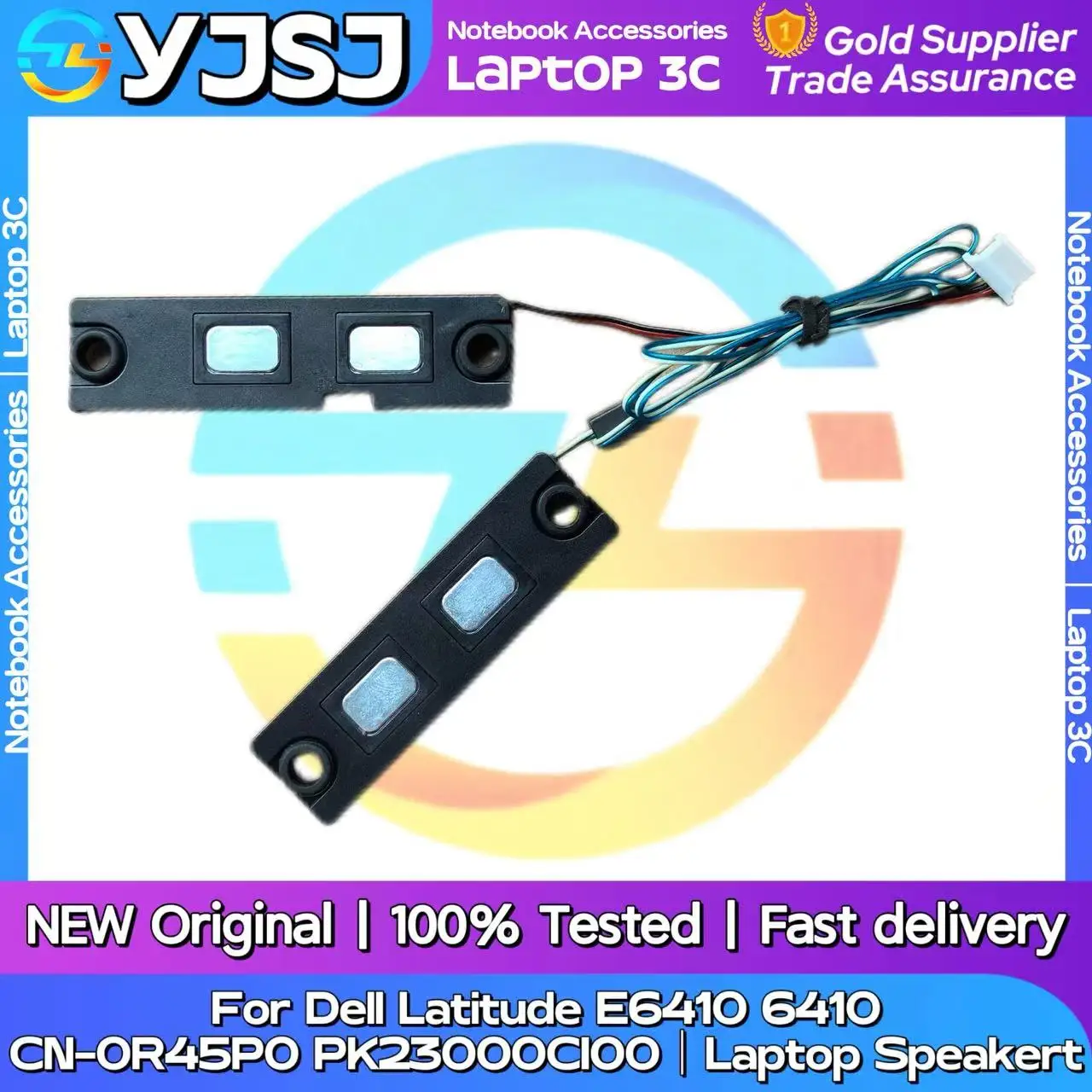 

New Original Laptop Notebook Audio Speaker For Dell Latitude E6410 6410 built-in speaker horn audio CN-0R45P0 PK23000CI00