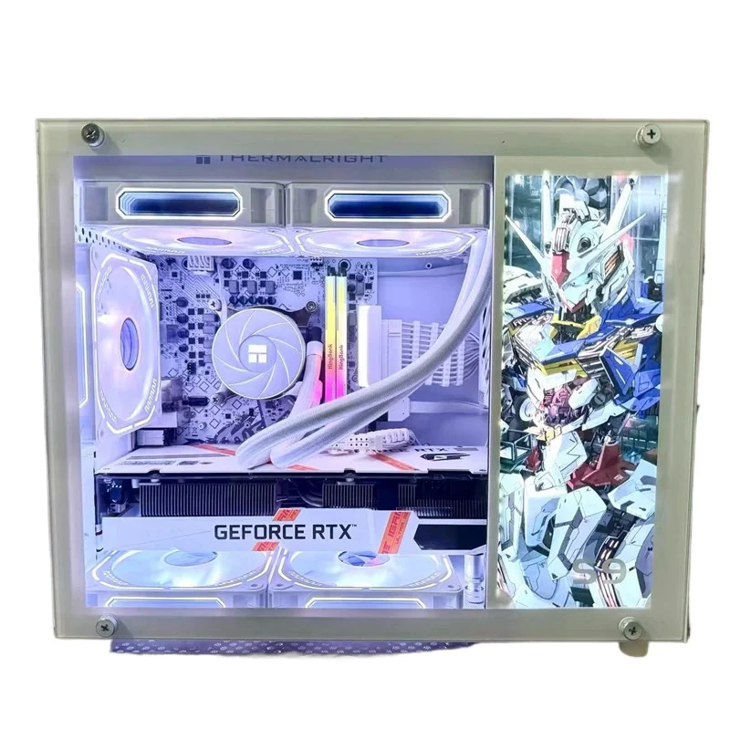 Chassis Transparent Dark Tea Acrylic Side Panel T40 T60 S7 S9 S5MAX