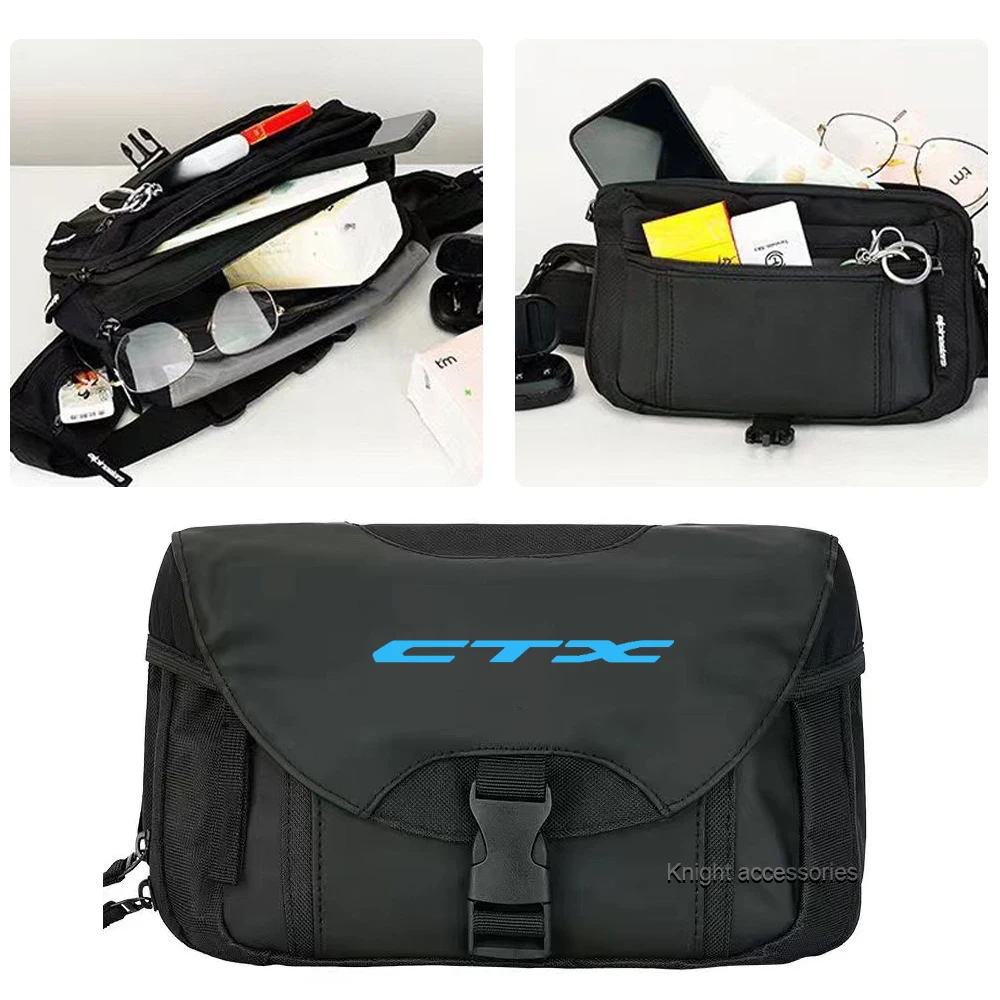 

New Waterproof hip bags saddle bag hip bag leg bag general Phone Fanny Pack Bag For Honda CTX 700 1300 CTX1300 CTX700N