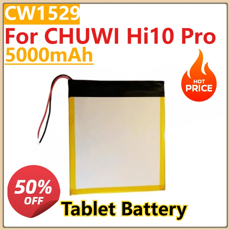 

5000mAh Battery for Chuwi Hi10 Pro CW1529 10.1 High Quality Tablet Battery
