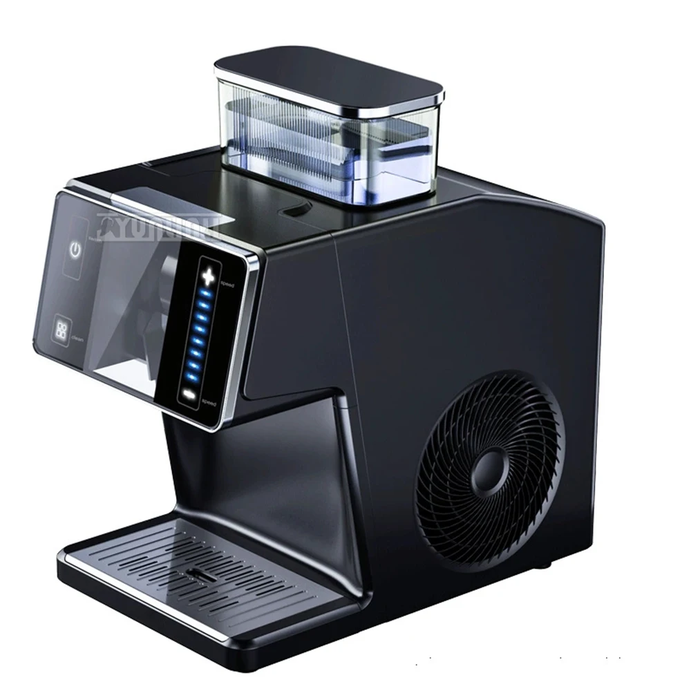 Máquina de lama inteligente automática máquina de gelo leite fazer gelo máquina raspada regulação de velocidade e função de limpeza