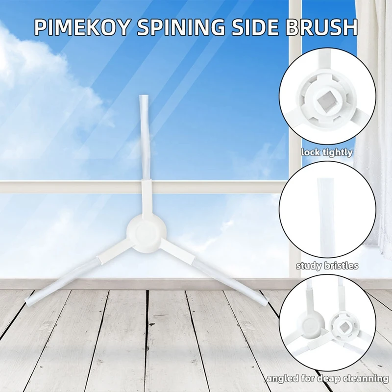 Для Xiaomi Mi Robot Vacuum Mop 2S / Mop P / Mop Pro / XMSTJQR2S / STYTJ02YM Запасные части Основная боковая щетка Hepa Filter Mops