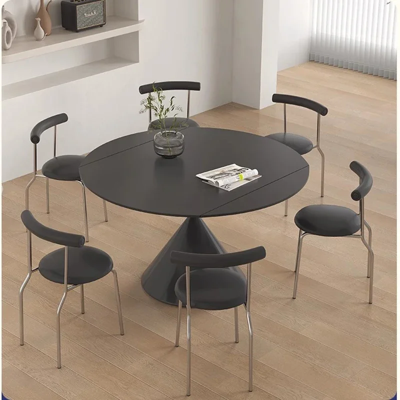 

Conference Round Dining Table Salon Small Desk Bedside Kitchen Dining Tables Coffee Foldable Esstisch Livingroom Furniture Sets