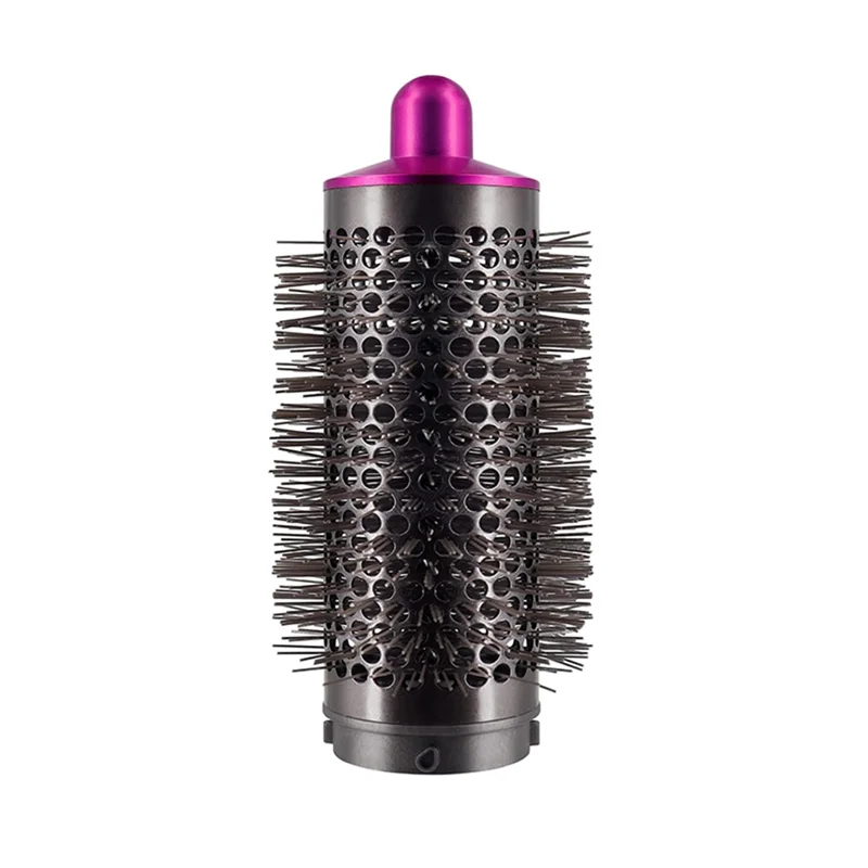 

Cylinder Comb for Dyson Airwrap Styler Accessories, Curling Hair Tool,Rose Red & Gray