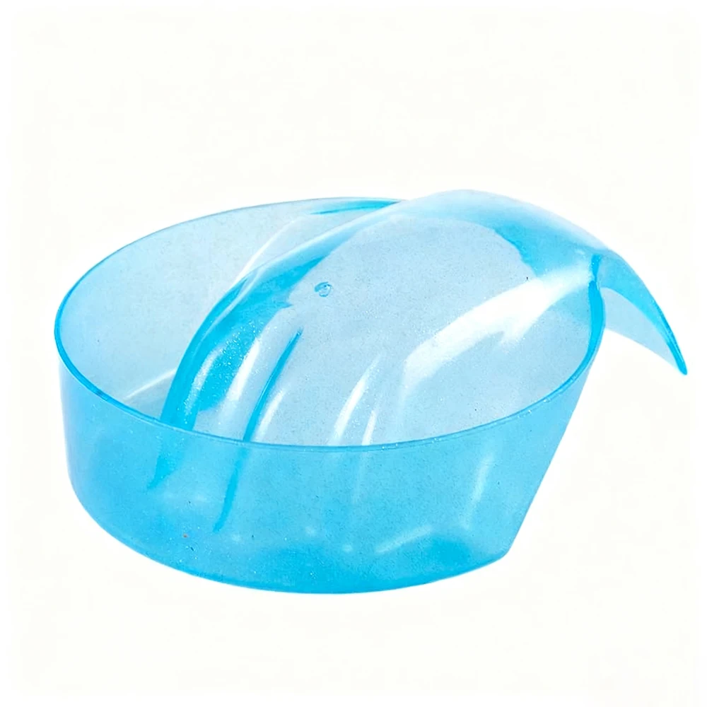 1 قطعة مانيكير تمرغ السلطانية لإزالة هلام البولندية إصبع سبا مسمار نقع السلطانية مسحوق طلاء الأظافر إزالة صينية صالون الأظافر نقع القوس