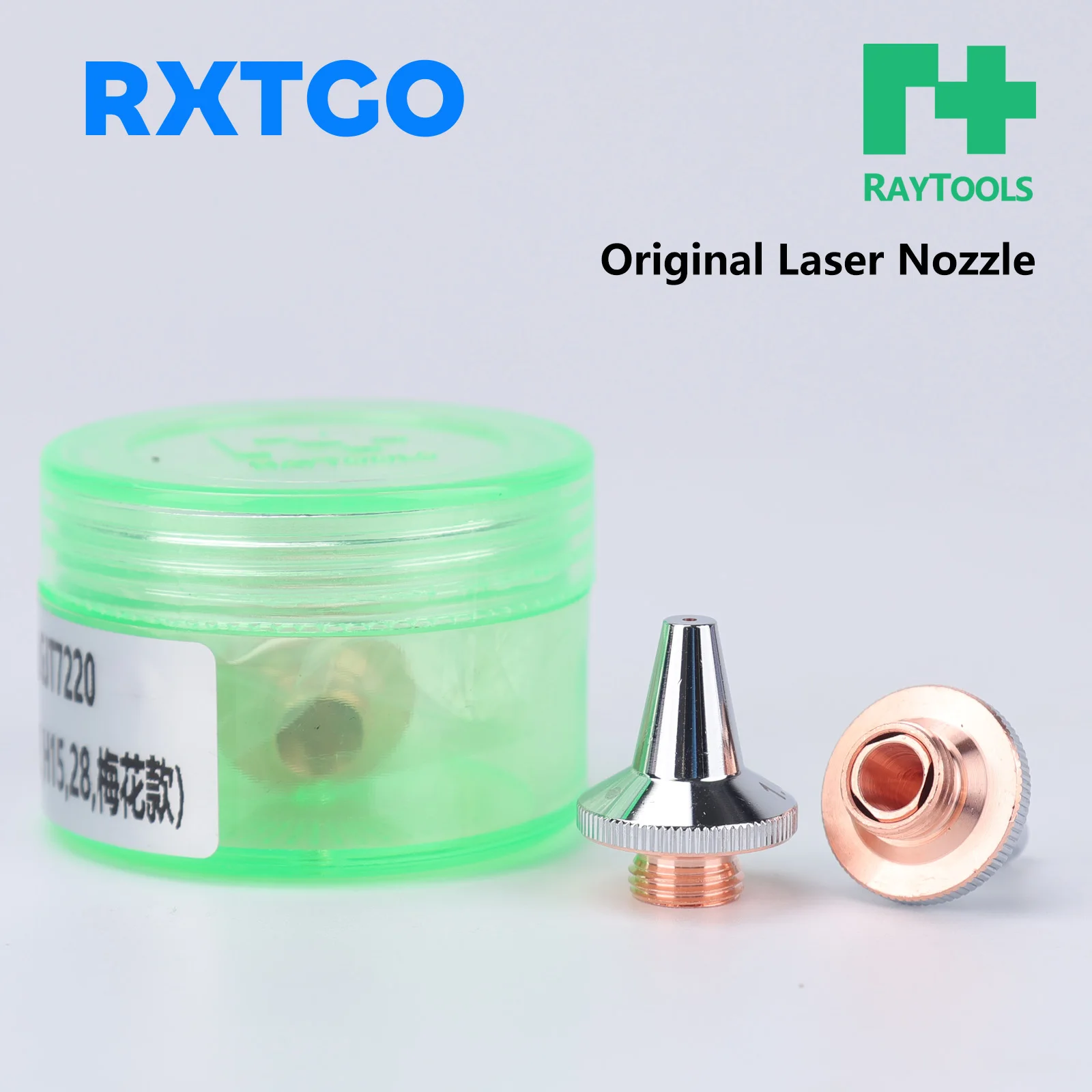 Original Raytools D28 D32 M8 Laser Nozzle 1.0-5.0mm Single Double Layer Fiber Cutting Nozzle