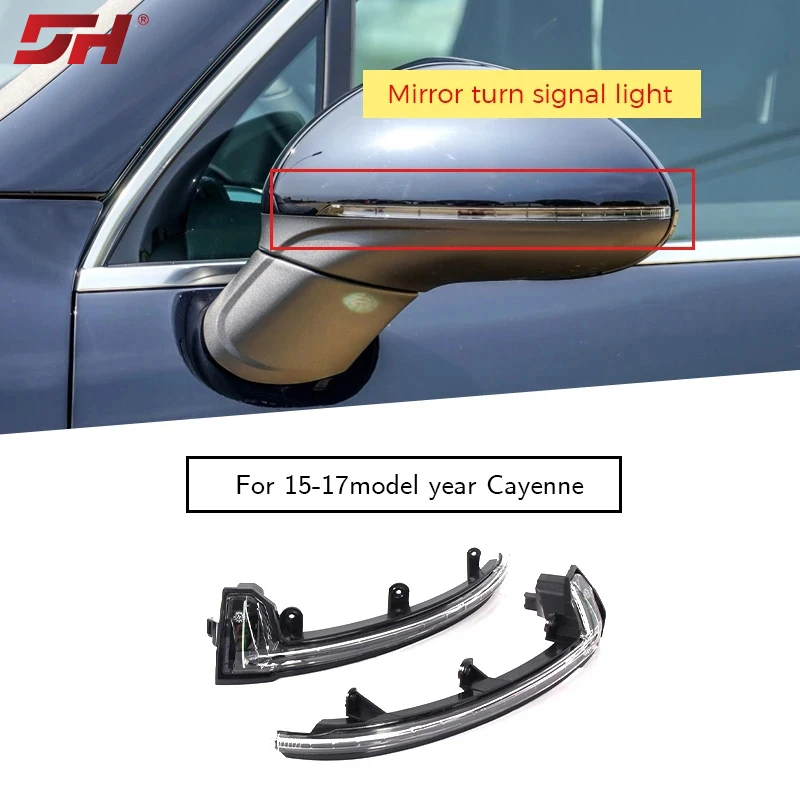 95863110131 95863110231 Rearview Mirror Turn Signal Light for Porsche Cayenne 958.2 2015-2017