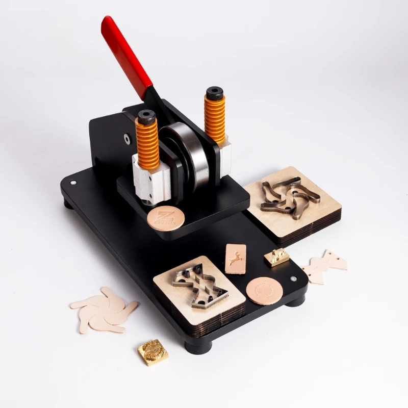 

Hand press die cutting machine Small press die machine Manual DIY leather silicone cutting knife die Hand press
