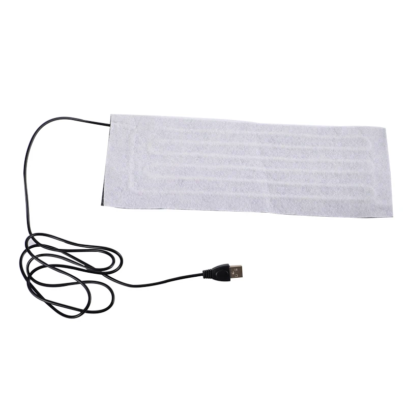 1PCS 5V Carbon Fiber Heating Pad Hand Warmer USB Heating Film Electric Winter Infrared Fever Heat Mat