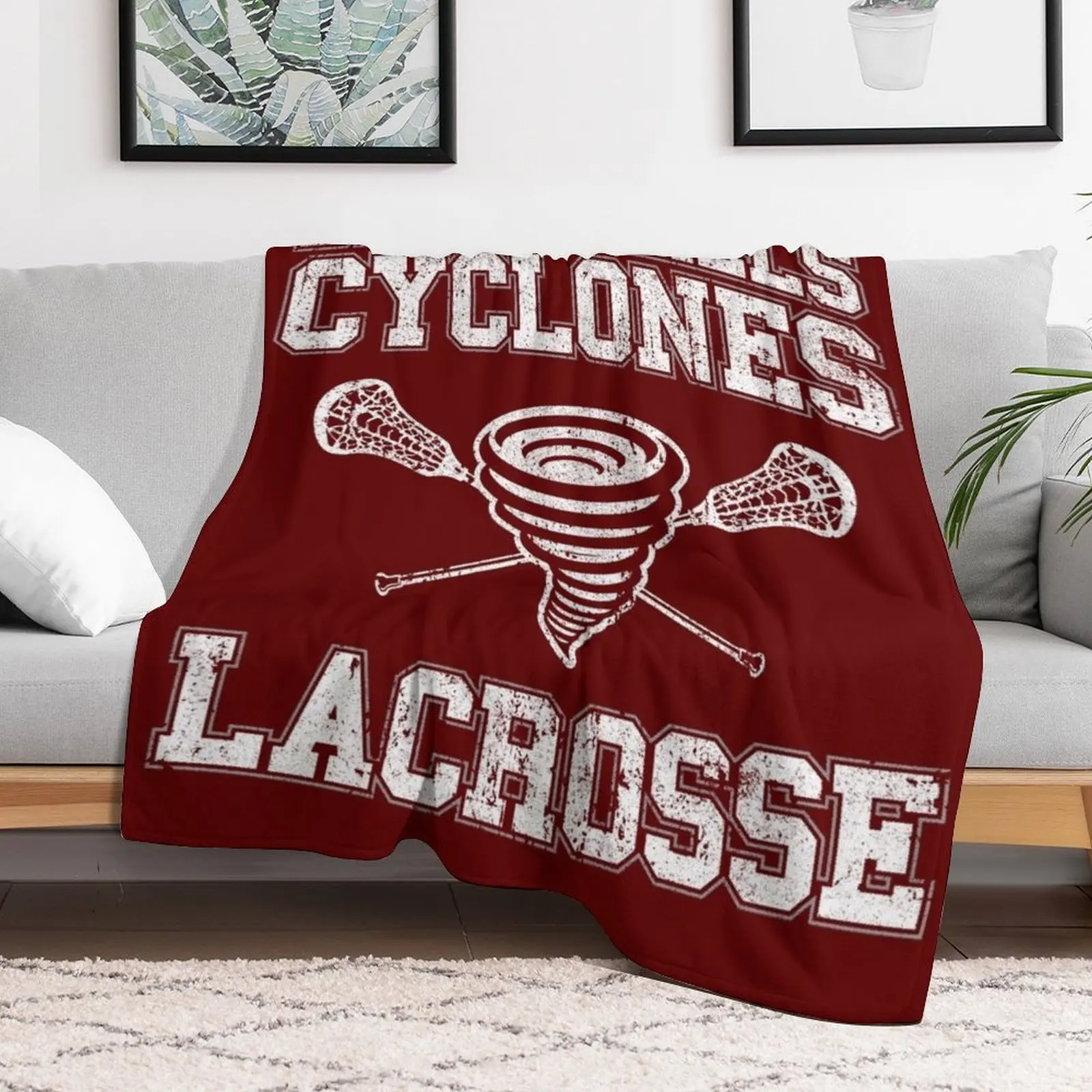 Beacon Hills Cyclones Lacrosse - Teen Wolf Throw Blanket Loose funny gift Blankets