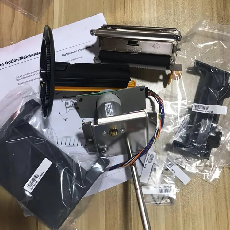 ملحقات الطابعة الحرارية Zebra ZT 410 الأصلية مقشرة ومكملة