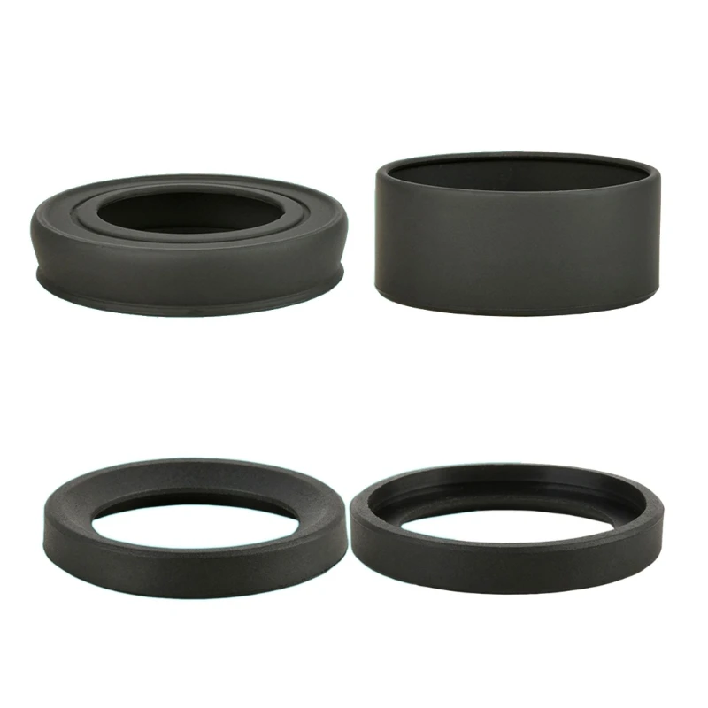 Y1UB Ergonomic Rubber Eyepiece Covers Comfortable Eyepiece Eyeshielding for Enhances Viewing Comfort On Stereo Microscopes