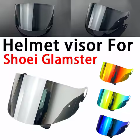 GLAMSTER Helmet Visor for SHOEI GLAMSTER Helmet Shield Capacete Moto Lens Windshield Motorcycle Helmets Accessories