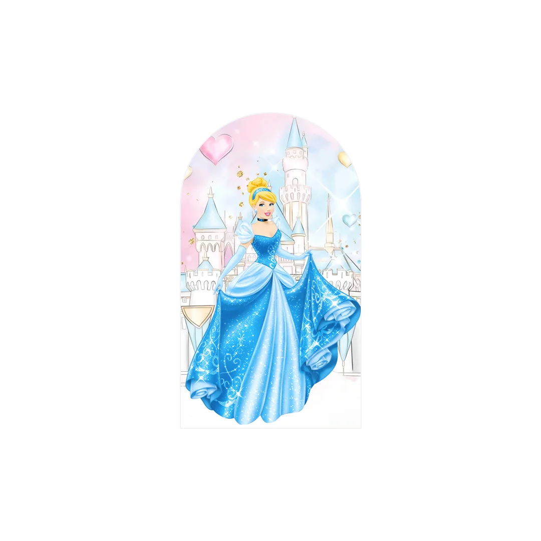 Chiara Cinderella Birthday Baby Shower Arch Backdrop Cloth Cover