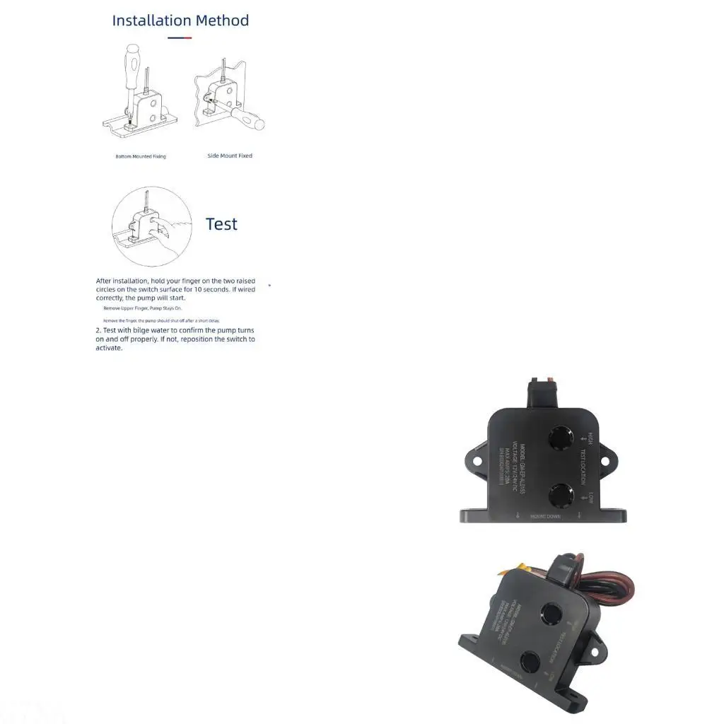 

G7NA Automatic Bilge Liquid Level Automatic Alarm Marine Water Level Switches Alarm System for Marine Safety
