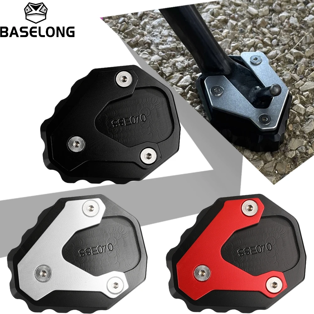 

For Honda CB500 CB 500 Hornet 500 HORNET500 2024 2025 2026 Motorcycle Aluminum Side Stand Enlarger Kickstand Enlarger Plate Pads