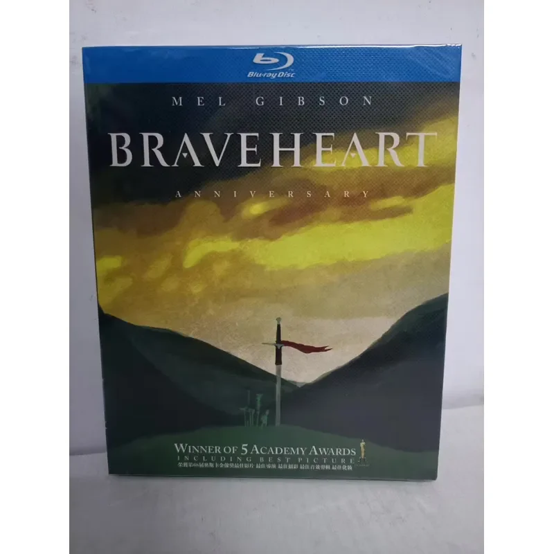 Blu-ray Disc Movie Brave Heart High Definition Video Collection