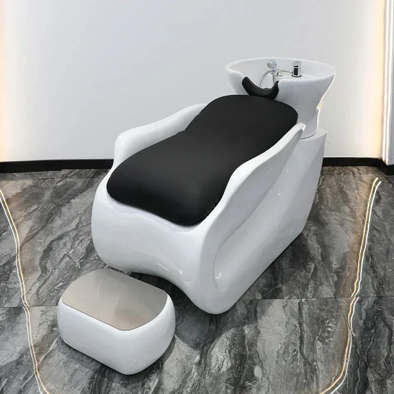 Salão de banho conforto shampoo shampoo cadeira corte de cabelo sillas móveis de salão silla de peluquía móveis de salão 