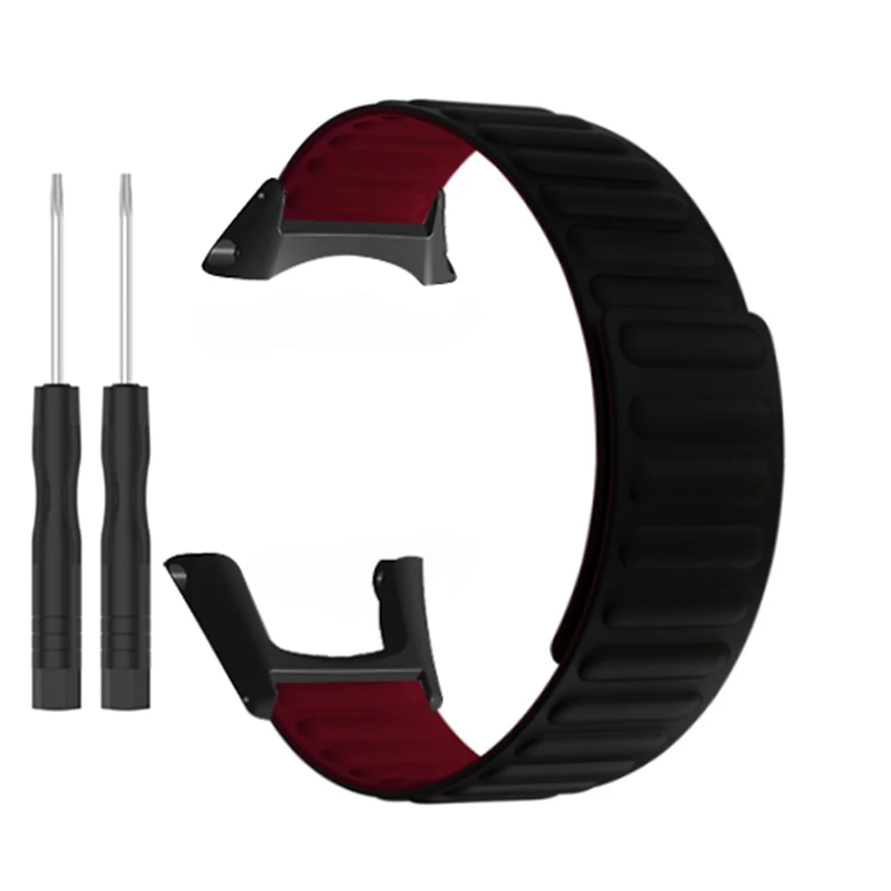 Newest Silicone Strap For SUUNTO AMBIT 3 Magnetic Buckle Watchband Durable Sport Wristband With Tools Watch Accessories