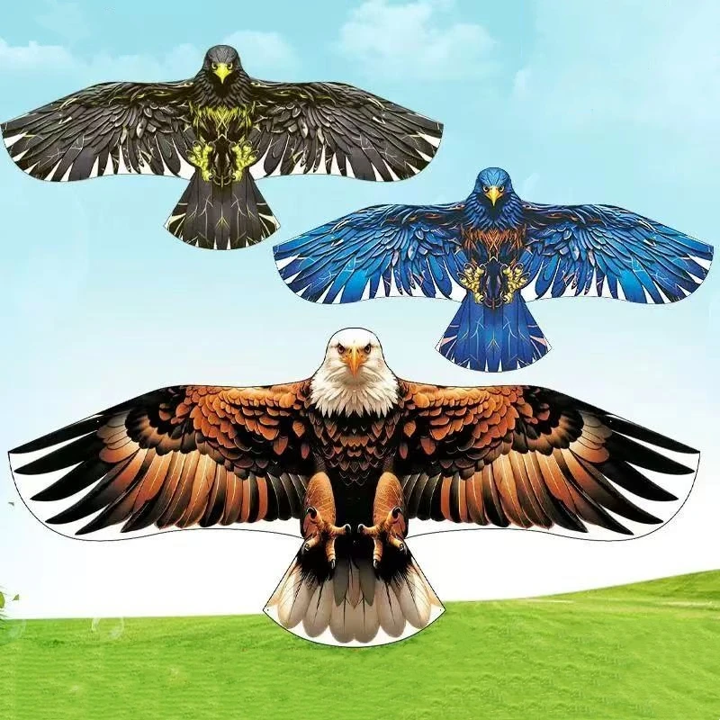 Eagle Kites vliegen voor kinderen vliegers Outdoor spelen stuurvlieger enkele lijn winder professionele vlieger vogel vlieger slang vlieger nylon