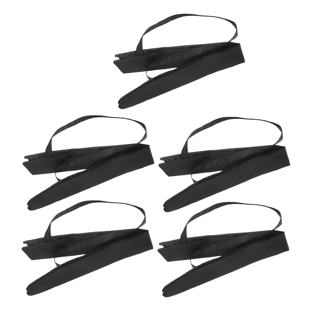

5pcs Reverse Umbrella Storage Bag Waterproof Portable Organizer Case for Stick Umbrellas Travel Sling Cover Black Outdoor Pouch