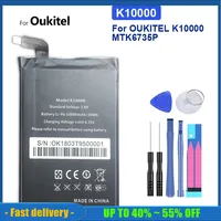 10000mAh Replacement High Quality Mobile Phone Battery For Oukitel K10000 Pro K10000Pro Smartphon Batteries