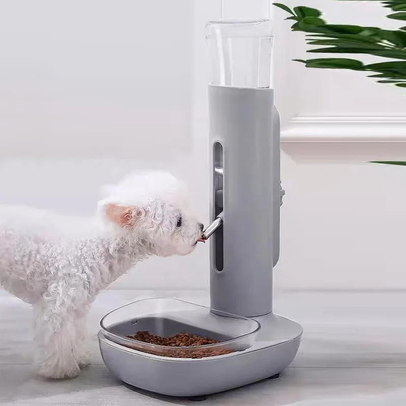 

Adjustable Height Water Dispensers For Pet Dogs And Cats, Adjustable Water Dispensers For Small Pet Dogs, Automatic Water Dispen