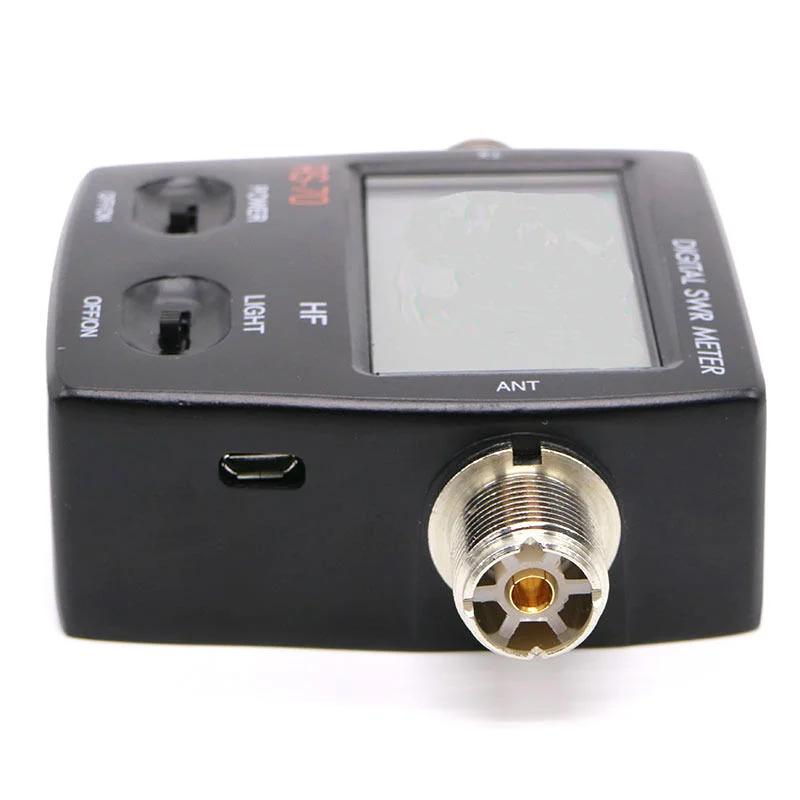 RS-70 1.6-60 Mhz HF 200W Digital SWR & Power Meter for 2 Way Radios