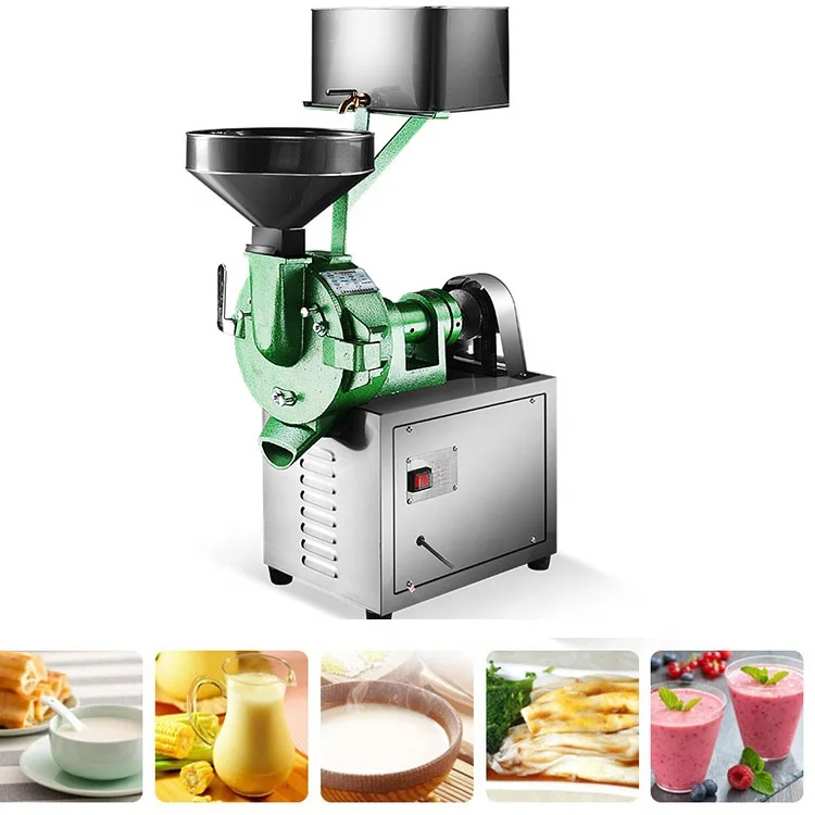 CE Home Use Industrial Tofu Almond Soybean Soy Milk Maker Making Grinding Machine