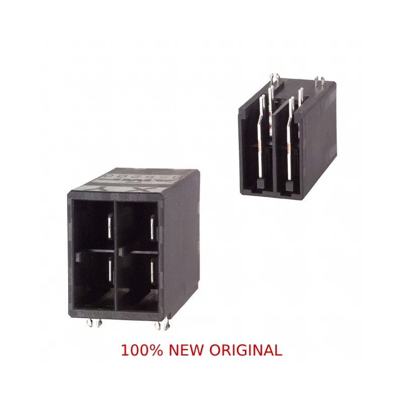 2-1318983-6,PCB Mount Header,Wire-to-Board,4P,Centerline 10.16 mm [0.4 in],Silver Plated,Dynamic 5000 Series,3-1318983-6