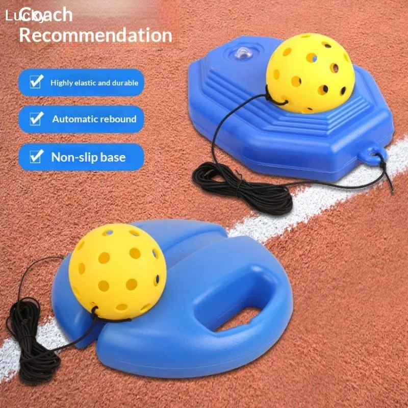 Pickleball Trainer Pickleball Ball With String Pickleball Rebound Ball Training Aid Self-study For Single Player Adult Sport
