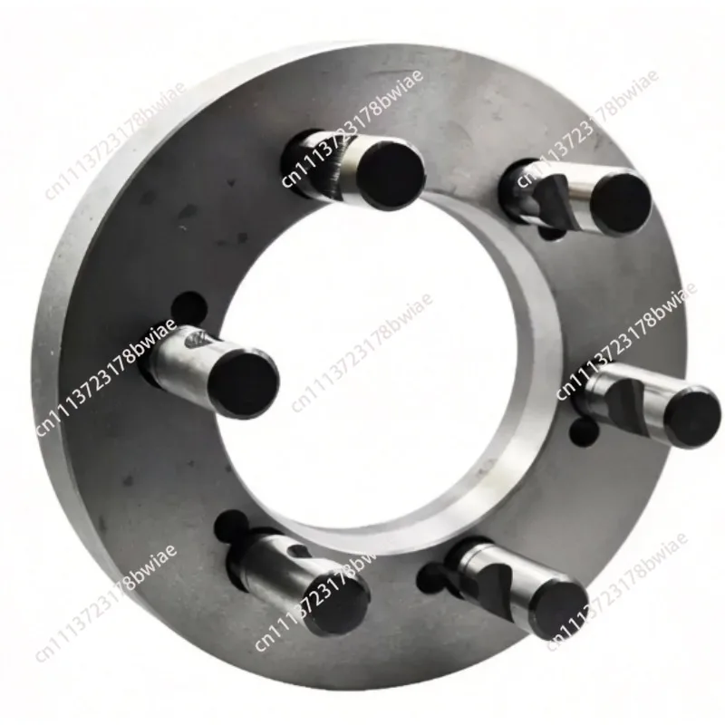 Lathe flange connecting plate D type semi-cylindrical tie rod screw three-jaw four-jaw chuck transition plate D6 D8 D11