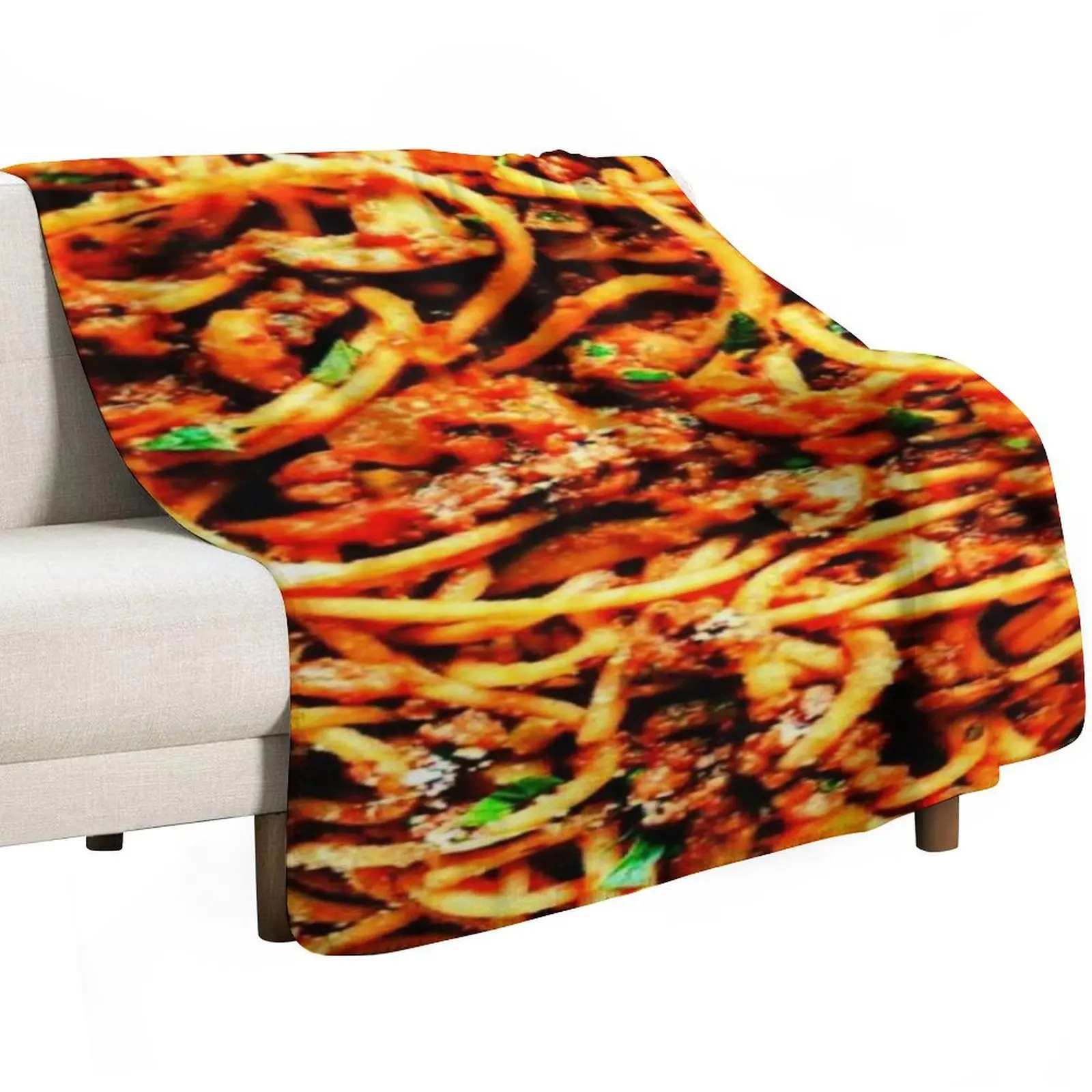 

Spaghetti Throw Blanket blankets and throws Shaggy Sofas Flannel Blankets