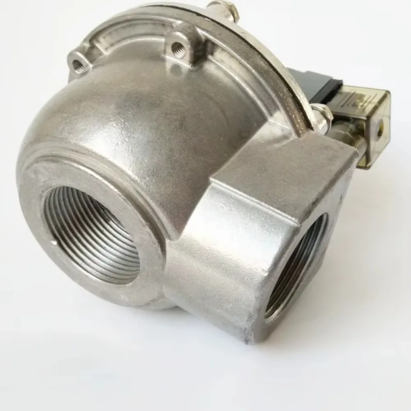 Hot-selling right-angle pulse valve diaphragm solenoid valve for dust collector bag filter cleaning
